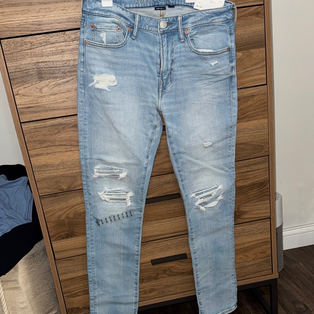 American Eagle Outfitters Light Blue Slim Jeans